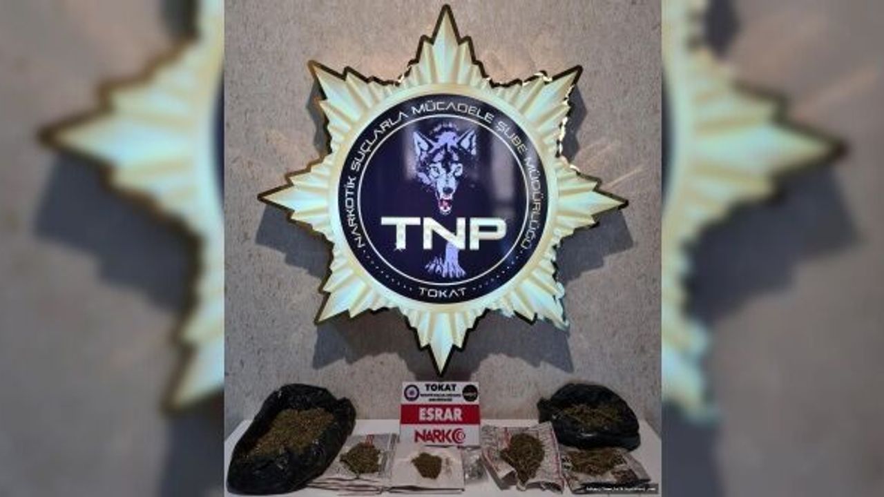 Erbaa’da uyuşturucu madde operasyonunda 3 kişi tutuklandı