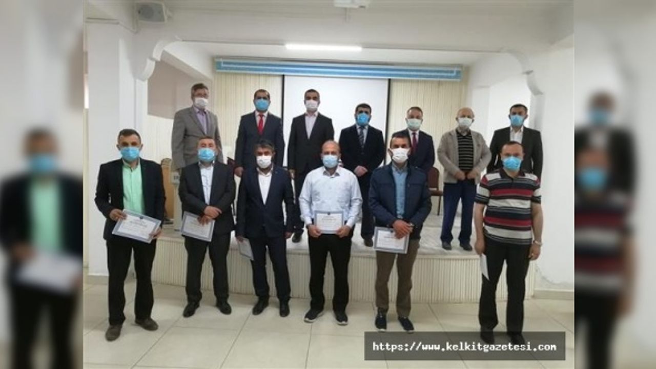 Hafızlığı Muhafaza Hizmet İçi Eğitim Programı'na Katılan Din Görevlilerine Katılım Belgesi Verildi