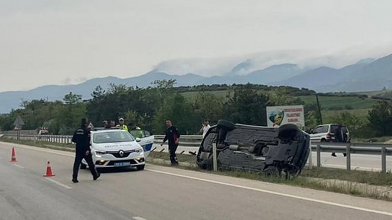 Erbaa’da Trafik Kazası 1 Yaralı