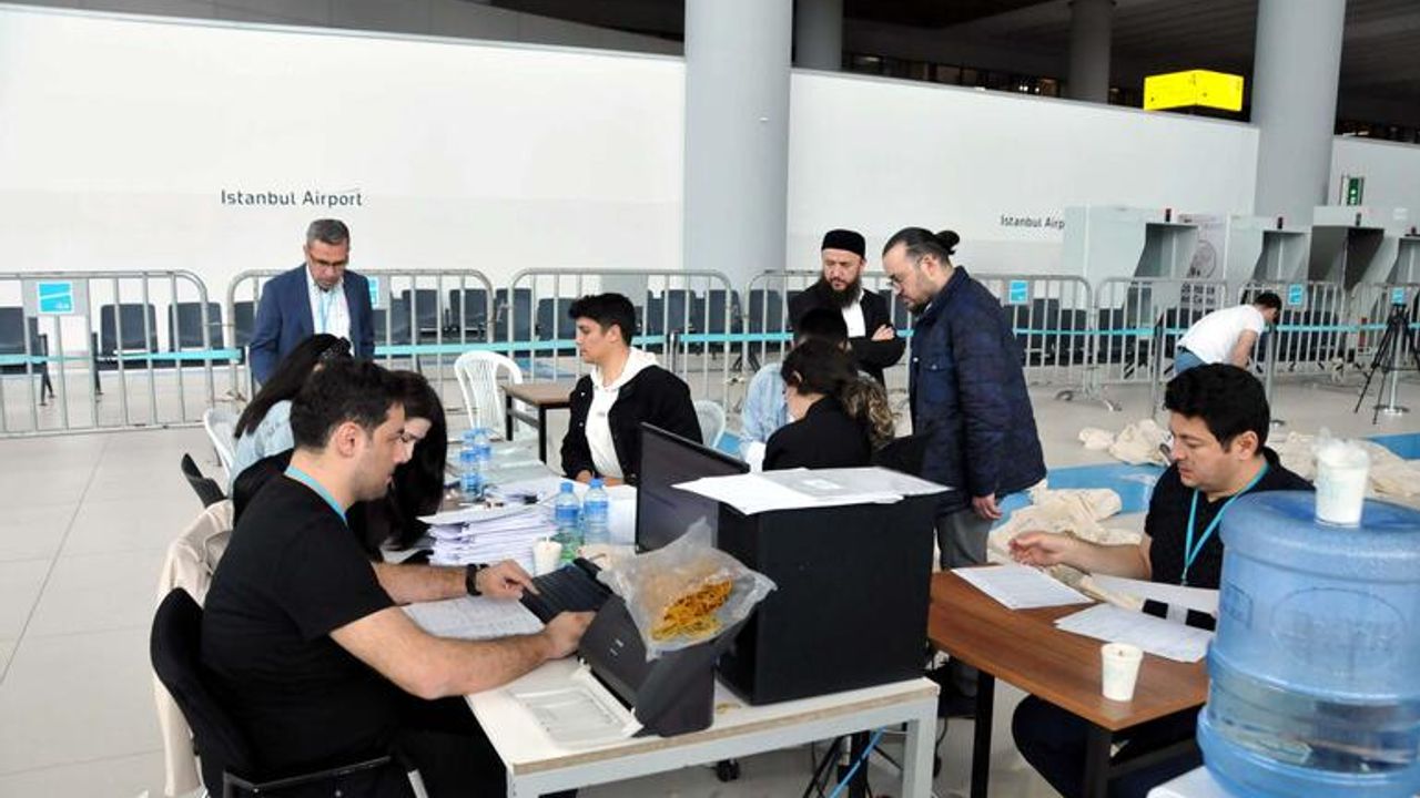 İstanbul Havalimanı'nda Kullanılan Oyların Oranları