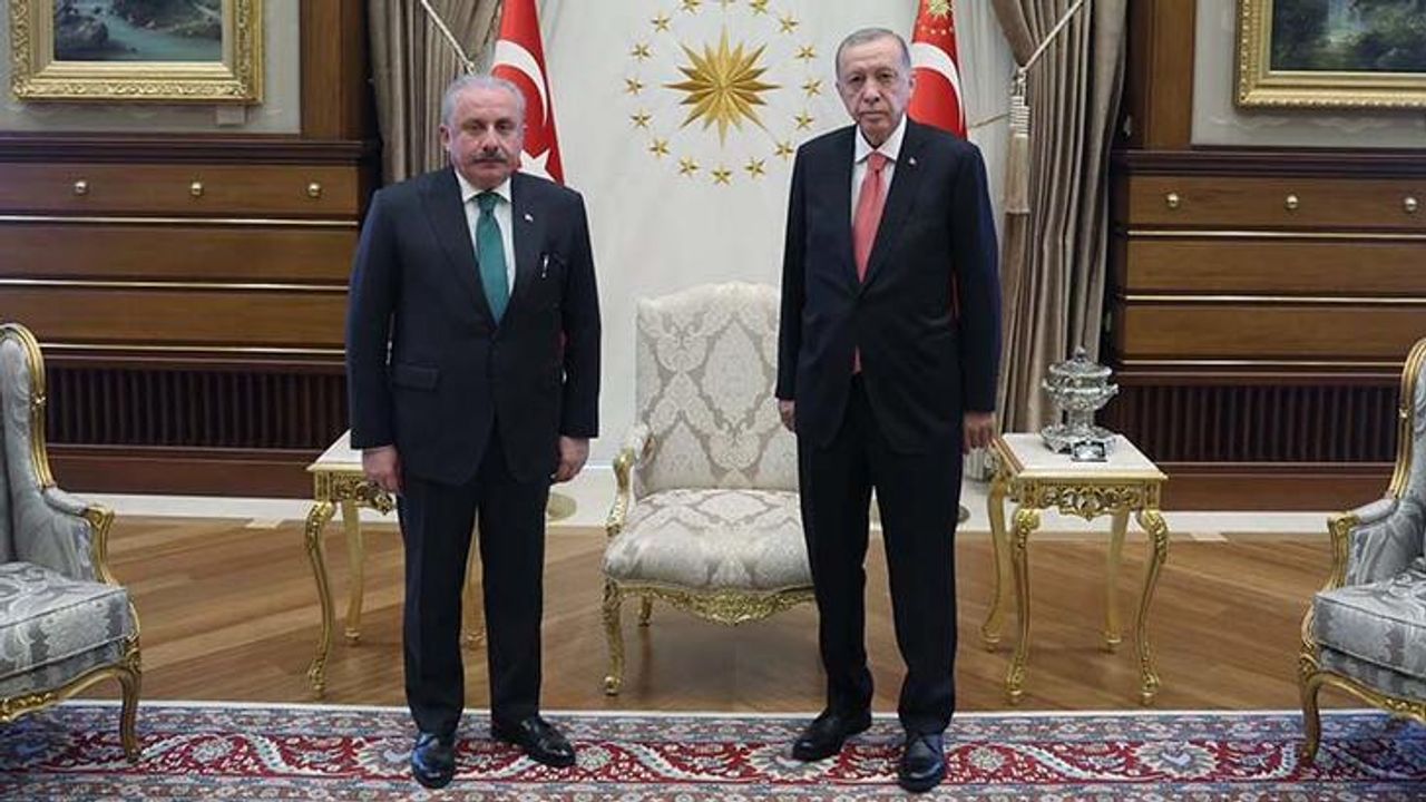 Cumhurbaşkanı Erdoğan, Şentop İle Görüştü