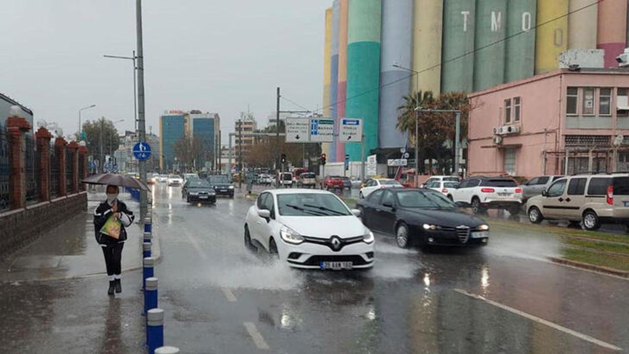 Meteoroloji'den İzmir İçin Sağanak Uyarısı