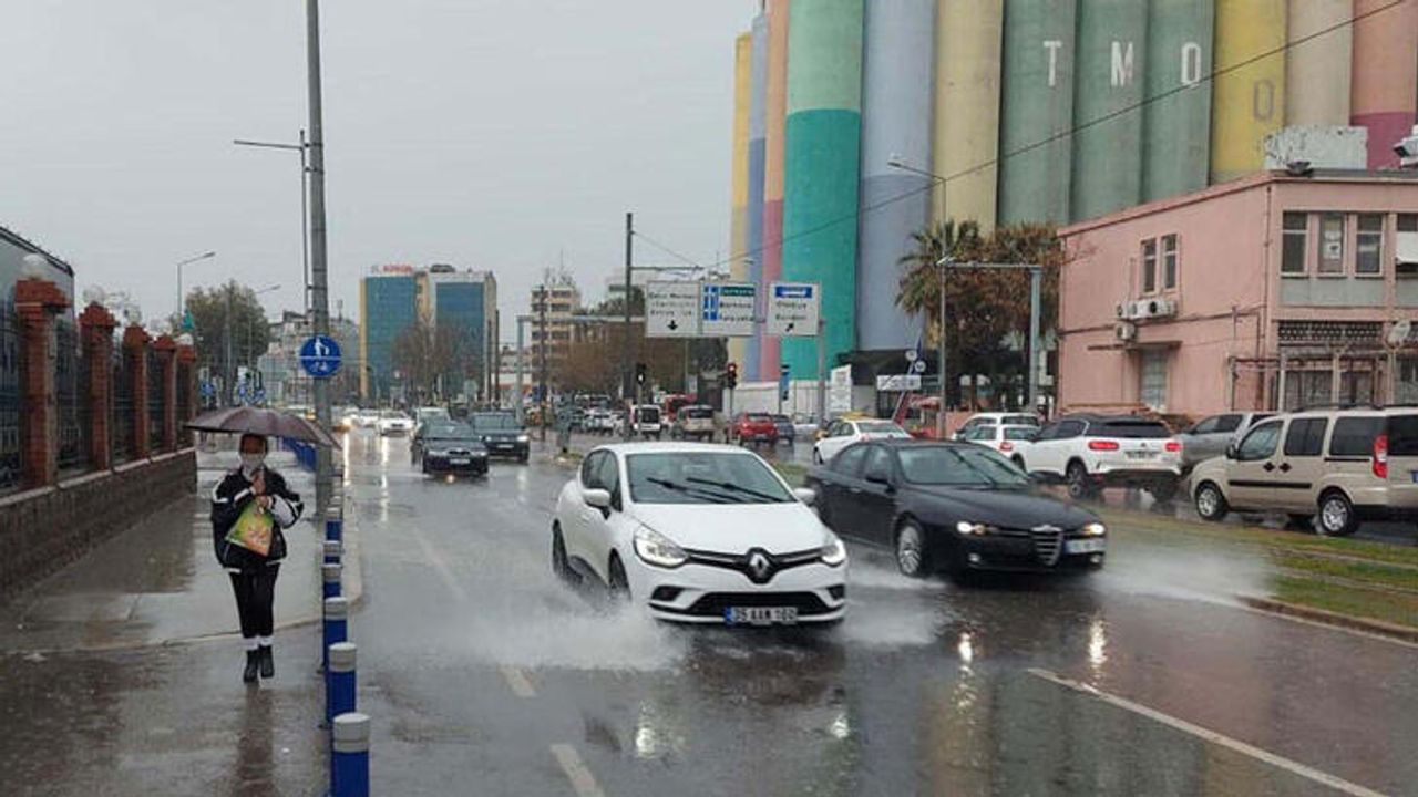 Meteoroloji'den İzmir İçin Sağanak Uyarısı