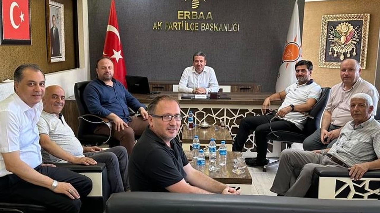 Ak Parti Erbaa İlçe Teşkilatından Birlik Beraberlik Görüntüsü