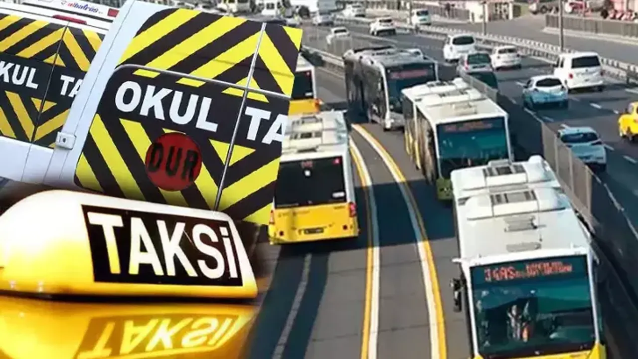 İstanbul'da Toplu Taşıma, Taksi, Minibüs, Okul Servisi Ücretlerine Zam