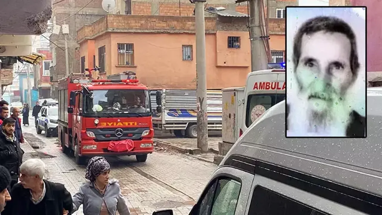 Diyarbakır'da evde yangın: 1 ölü