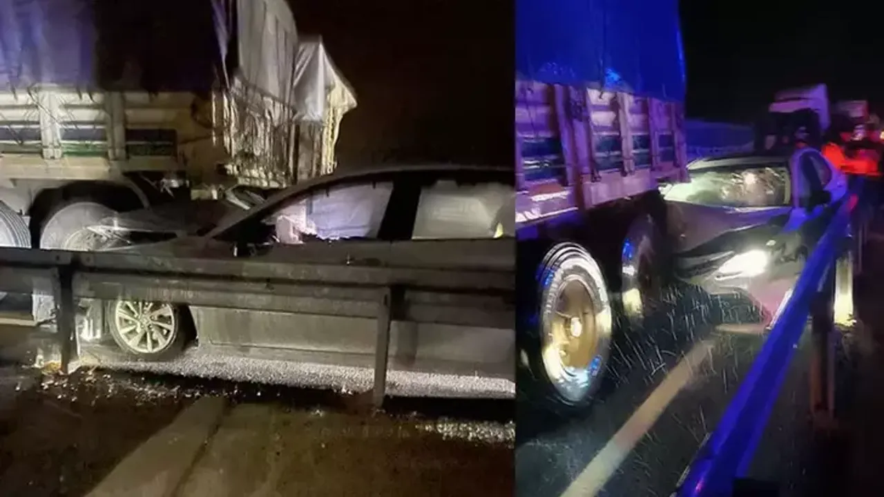 Silopi’de Otomobil TIR'a Arkadan Çarptı: 1’i Ağır 6 Yaralı