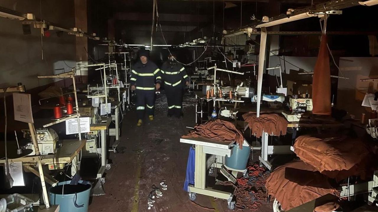 Erbaa'da Tekstil Atölyesinde Çıkan Yangın Söndürüldü