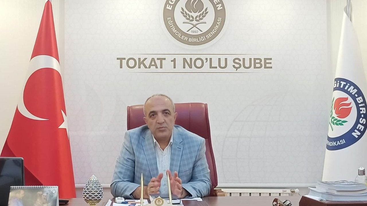 Tokat'ta Eğitim Bir-Sen'den 2023-2024 ilk yarı değerlendirmesi