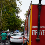 Erbaa’da Hükümet Caddesi’nde Park Engeli: İtfaiye İlerleyemedi