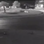 Kavşakta Motosiklet Sürücüsünün Yaralandığı Kaza Kamerada