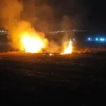 Seyir Halindeki Otomobil Alev Alev Yandı; O Anlar Kamerada