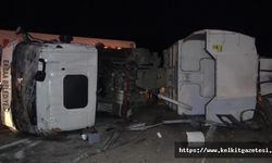 Erbaa Belediyesine Ait Kamyon Tır İle Çarpıştı: 1 Ölü 2 Yaralı