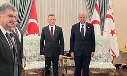 Fuat Oktay'dan KKTC Cumhurbaşkanı Tatar'a Ziyaret