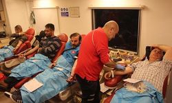 Kızılay’ın Deprem Bölgesindeki Mobil Kan Bağışı Kampanyasına Yoğun İlgi