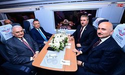 Ankara-Sivas Hızlı Treni İlk Seferi İçin Başkentten Hareket Etti