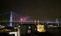 15 Temmuz Şehitler Köprüsü'nde Seçim Kutlaması