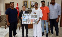 Sudanlı Öğrenciler Rektörü Ziyaret Etti
