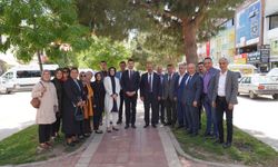 MHP Milletvekili Adayı Ayla Bedirhan Çelik, Erbaa’da Esnafları Ziyaret Etti