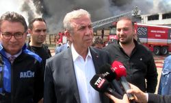 Ankara'da Mobilya Fabrikasında Yangın Kontrol Altına Alındı