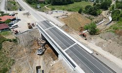 Bartın’da Selde Çöken Yolun Yerine Yapılan Köprü Ulaşıma Açıldı