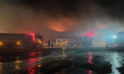 Van'da Samancılar Sitesi'nde Çıkan Yangın Korkuttu
