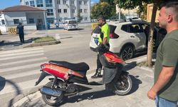 Erbaa Emniyet Kavşağında Cip İle Motosiklet Çarpıştı