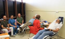 Zile’de Hastane Çalışanları Kan Bağışladı