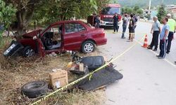 Samsun’da Otomobil Ağaca Çarptı : 2 Ölü 1 Yaralı