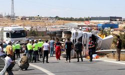 Gaziantep'te Devrilen TIR'ın Şoförü Salih Çelik Hayatını Kaybetti