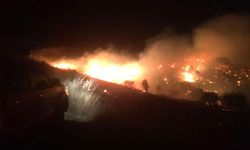 Malatya'da Dağlık Alanda Yangın Çıktı