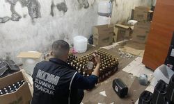 İstanbul’da Sahte İçki Üretimi ve Ticareti Yapan 34 Kişi Yakalandı