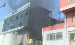 Tuzla'da Endüstriyel Yağ Üretimi Yapan Fabrikada Yangın Meydana Geldi