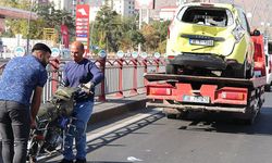 Taksiye Arkadan Çarpan Motosikletin Sürücüsü Öldü