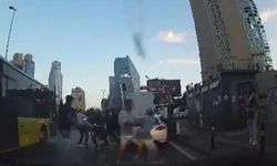 Kâğıthane’de Trafikte Tekme Tokat Kavga Kamerada Yansıdı