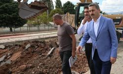 Başkan Eroğlu Asfalt  Yenileme Çalışmalarını Yerinde İnceledi