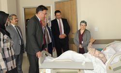 İl Sağlık Müdürü Erbaa Devlet Hastanesinde Ziyaretlerde Bulundu