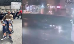 İstanbul Bakırköy'de Otomobilin Motosikletliye Çarptığı Anlar Kameraya Yansıdı