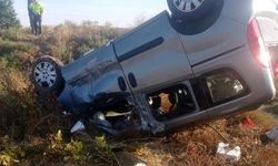 Kırıkkale'de Araç Takla Attı: 3 Yaralı