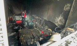Şırnak’ta 2 Katlı Evde Yangın Çıktı