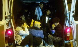 Minibüsten 34 kaçak göçmen çıktı