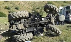 Devrilen Traktör Sürücüsü Hayatını Kaybetti