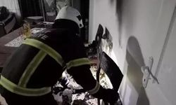 Yangında Dumandan Etkilenen 4 Kişi Hastaneye Kaldırıldı