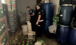 2 Bin Litre Kaçak Deterjan Ele Geçirildi