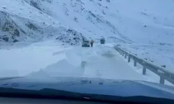 Karda Mahsur Kalan Sürücü Kurtarıldı