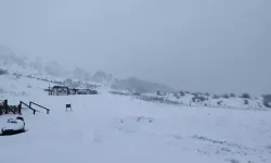 Keltepe Kayak Merkezi'nde Kar Kalınlığı 50 Santime Çıktı