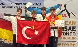 Milli Taekwondocu Muhammed Çağrı Gülen, Altın Madalya Kazandı