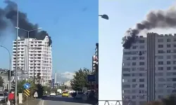 Adana'da, 14 Katlı Apartmanda Yangın