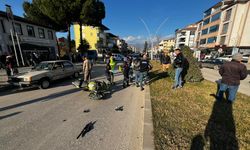 Erbaa’da Motosiklet Kazası! 1 Yaralı