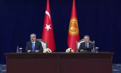 Fidan Bişkek’te Mevkidaşıyla Ortak Basın Toplantısına Katıldı